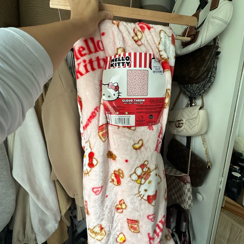 Hello Kitty Pink Blanket